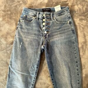 Lucky Brand High Rise Skinny Jeans - Blue